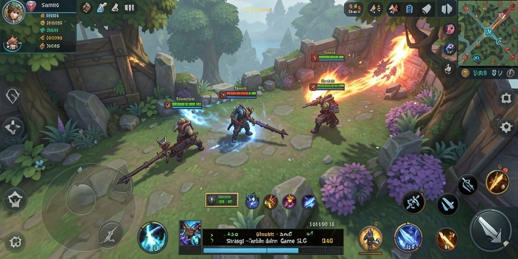 Tampilan gameplay menakjubkan dari 3446 yang penuh strategi.