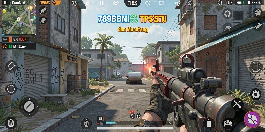 Tampilan gameplay 789BNI yang intens dan mendebarkan.