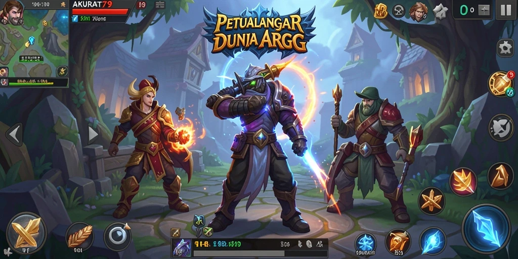 Gameplay ARPG seru dalam AKURAT79 dengan grafis yang menakjubkan.