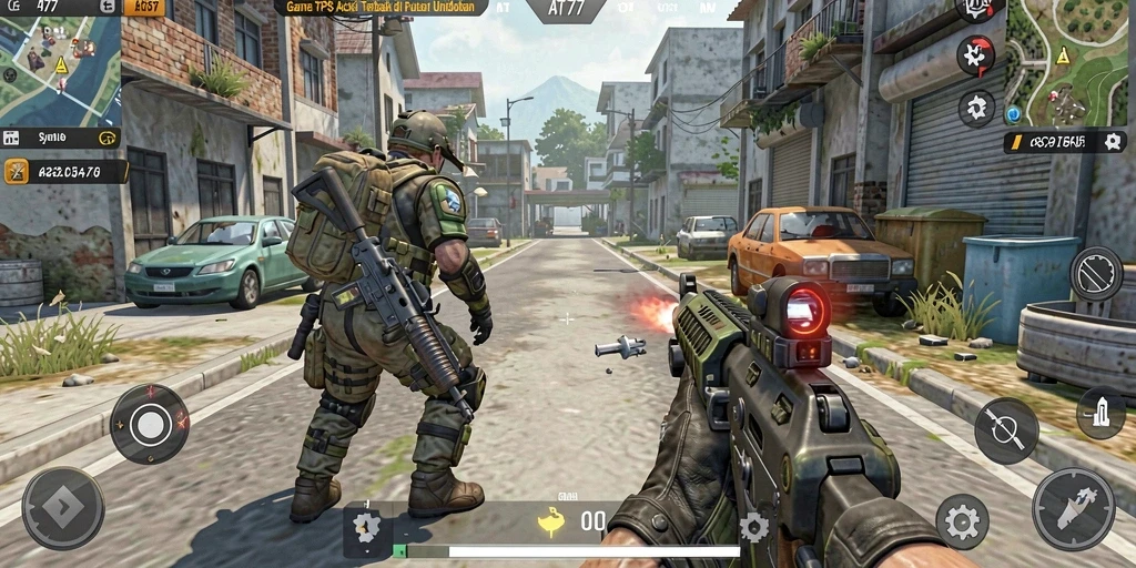 Tampilan gameplay AT777 yang menegangkan dan seru.