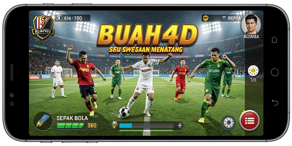 Tampilan gameplay seru dan menegangkan di BUAH4D.