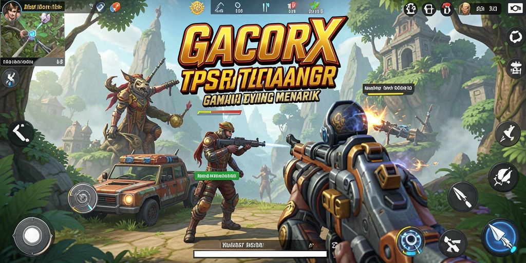 Tampilan menarik dari gameplay GACORX yang mendebarkan.