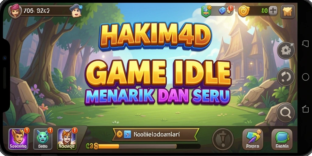 Screenshot HAKIM4D menampilkan gameplay seru saat mengelola kasus.