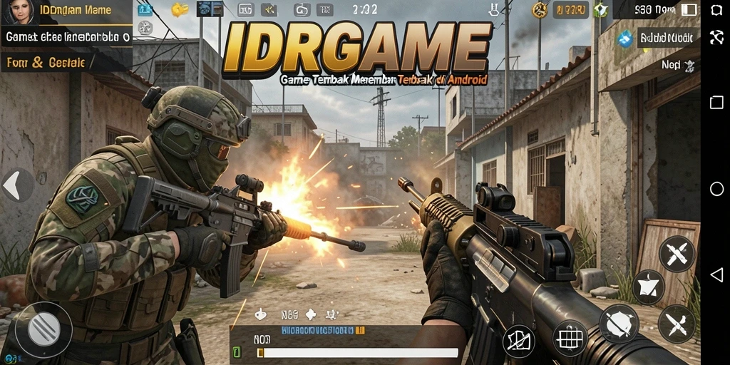 Tampilan gameplay <strong>IDRGAME</strong> yang intens dan penuh aksi.