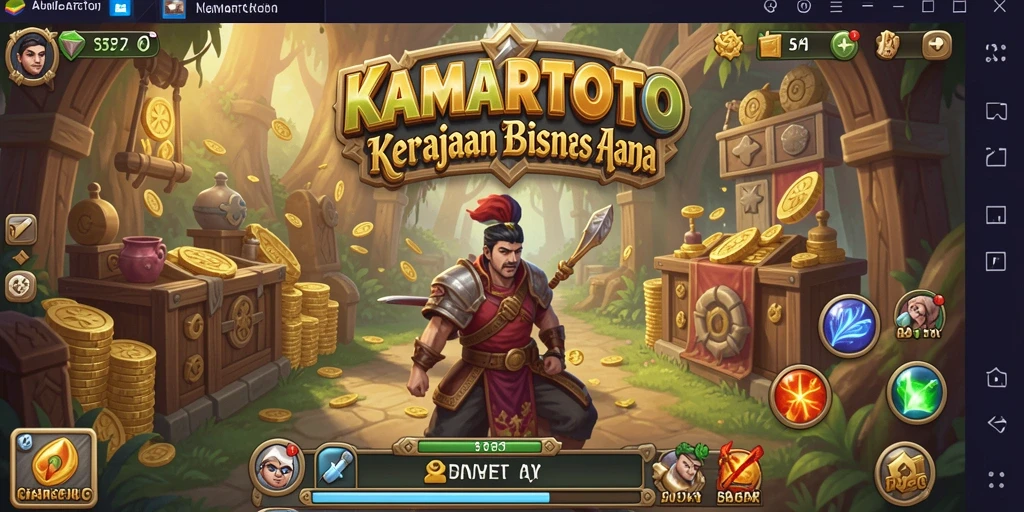 Tangkapan layar KAMARTOTO menampilkan gameplay Tycoon yang menantang dan menarik.