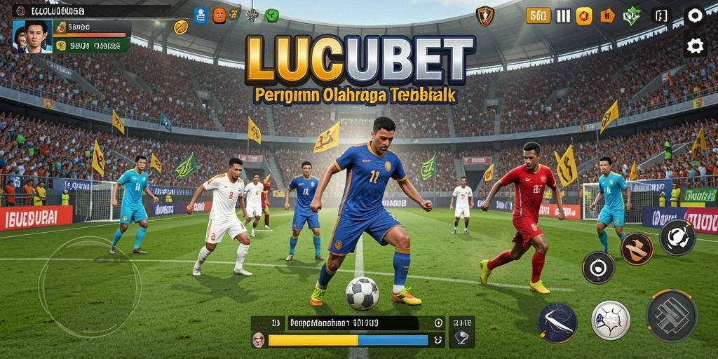 Tampilan permainan LUCUBET yang menarik dan interaktif.