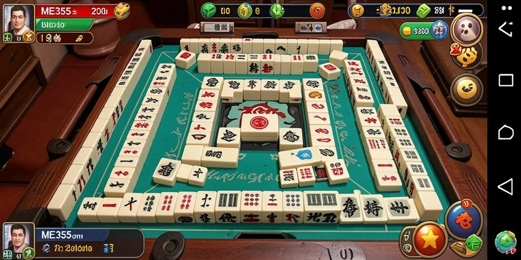 Tangkapan layar ME355 menampilkan gameplay Mahjong yang menyenangkan dan menantang.