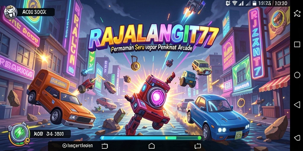 Screenshot dari gameplay RAJALANGIT77 yang menampilkan aksi seru.