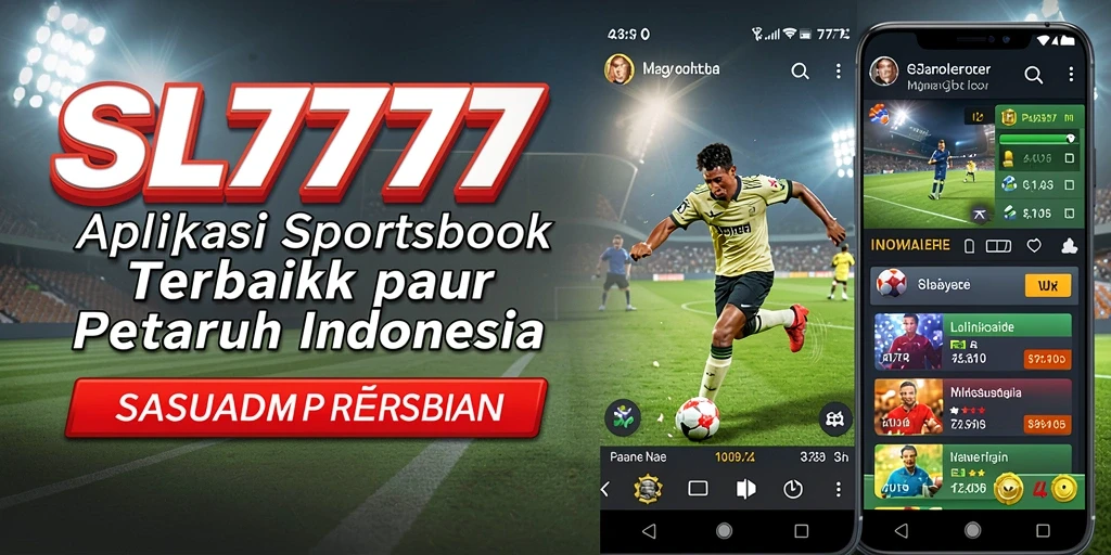 Tampilan gameplay menarik dari SL777 di aplikasi Sportsbook.