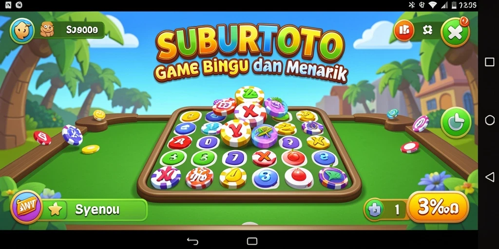 Tampilan gameplay SUBURTOTO yang seru dan interaktif.