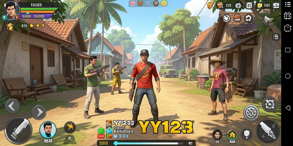 Tangkapan layar utama <strong>YY123</strong> menampilkan gameplay simulasi yang mengasyikkan.